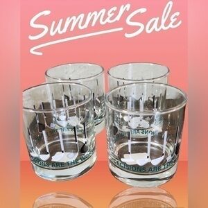 - Cristar Golf Lexington Rock Glass/Whiskey /Shot Glass